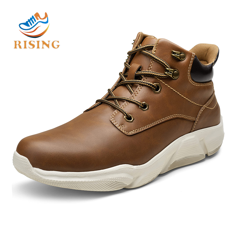 Durable PVC Sole Men's Shoes for Every Occasion
