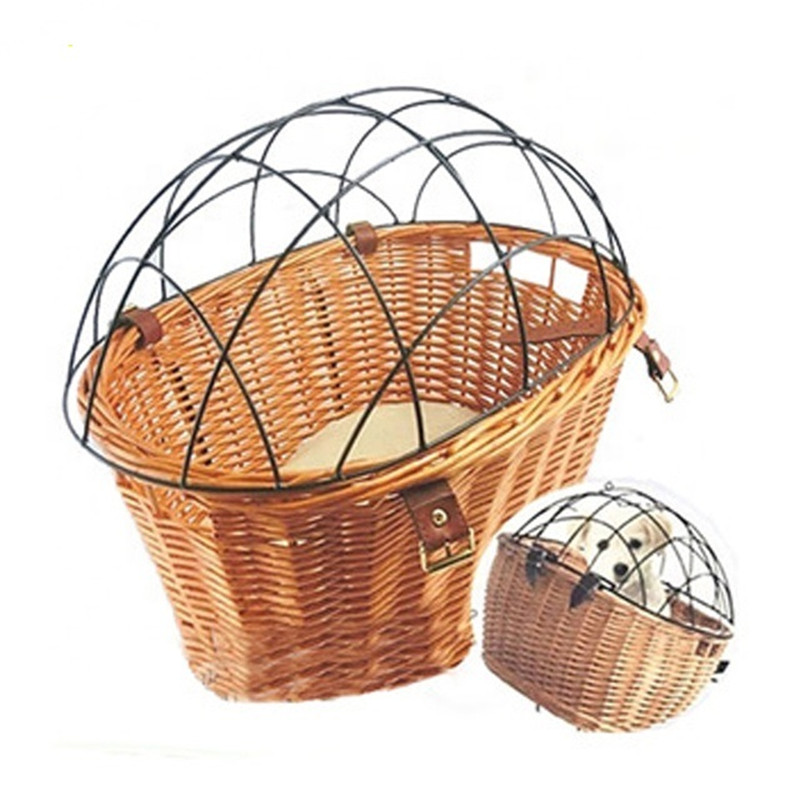Pet bicycle basket