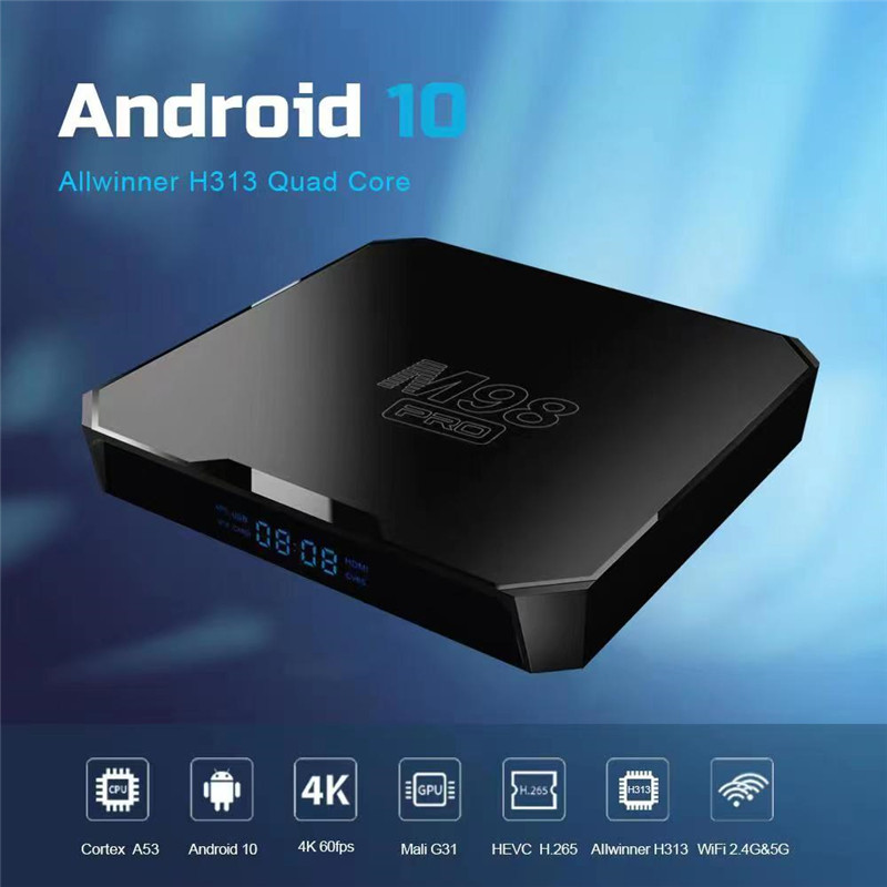 DVB TV Set Box Smart Box 2+16g 4+32g New Model Mpro98 Plus 4k LED TV DVB Player