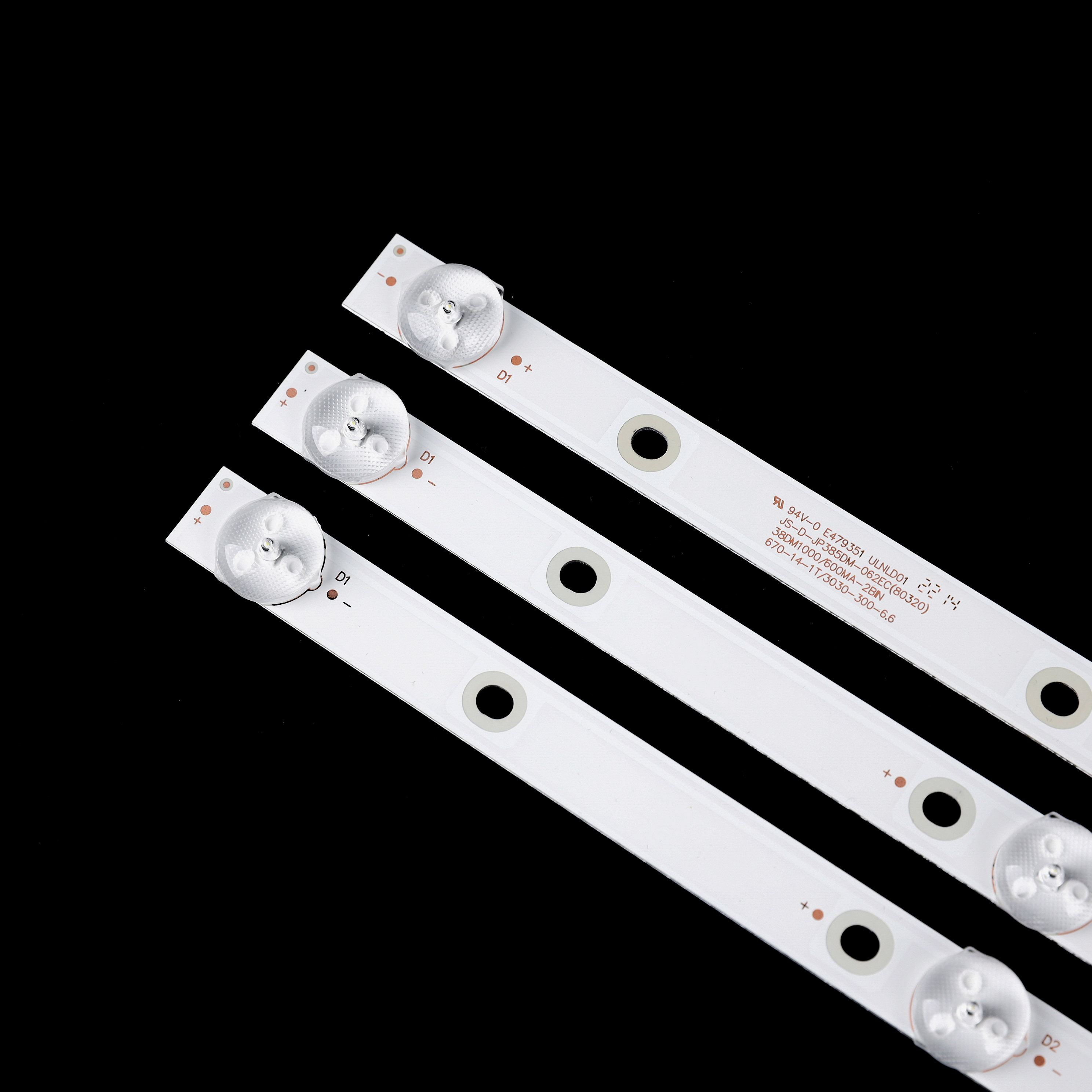 LED TV Backlight strips 1pcs 6v2w JS-D-JP385DM China factory cheap price high quality lcd bar for tv 