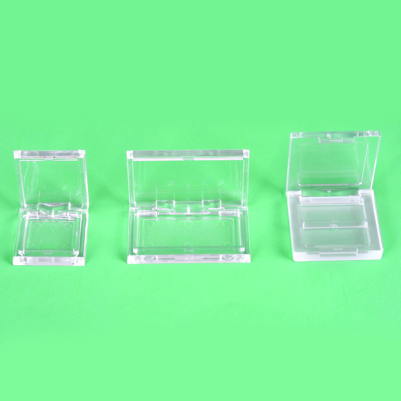 Empty Clear Square Eyeshadow Container Compact Case