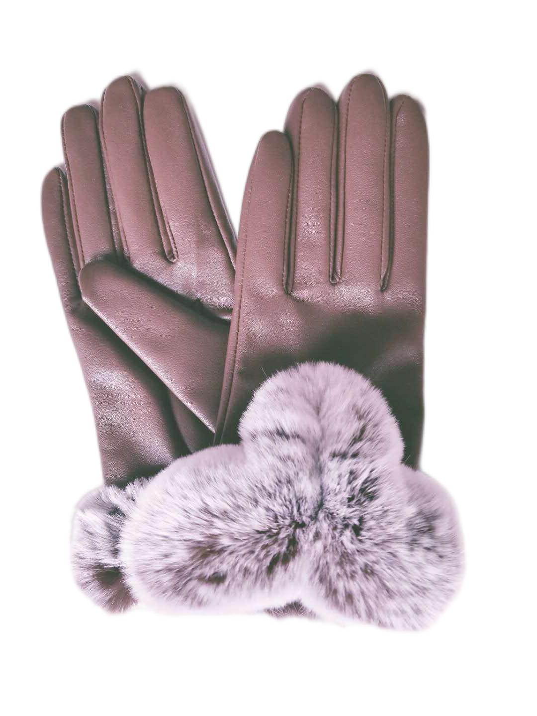  touch screen lamb leather gloves