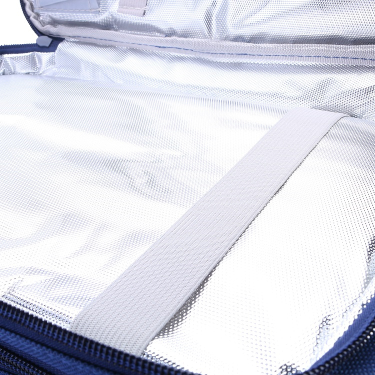 Blue Large Capacity Foldable Cooler Bag1