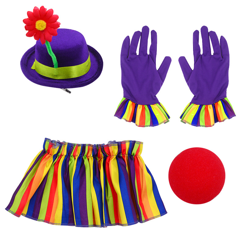 High quality skirts festival costume with gloves and hats for party