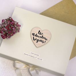 Personalised Flower Frame Bridesmaid Box | The Letteroom