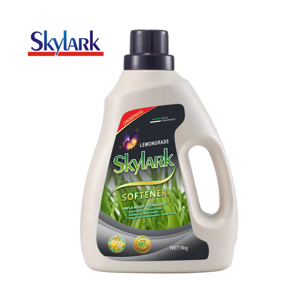 Super Lemongrass Concentrated Type Fabric Softener With Excellent Performance