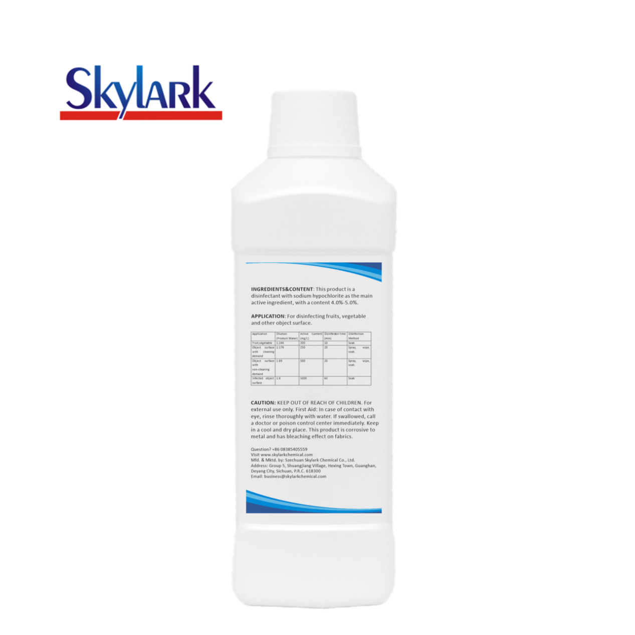 Professional Sodium Hypochlorite Bleach With Excellent Performance
