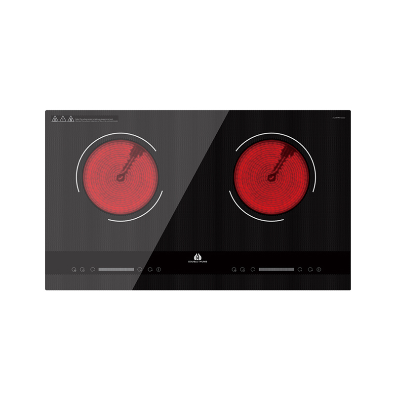 Double burner cooktop 2 burner infrared cooker