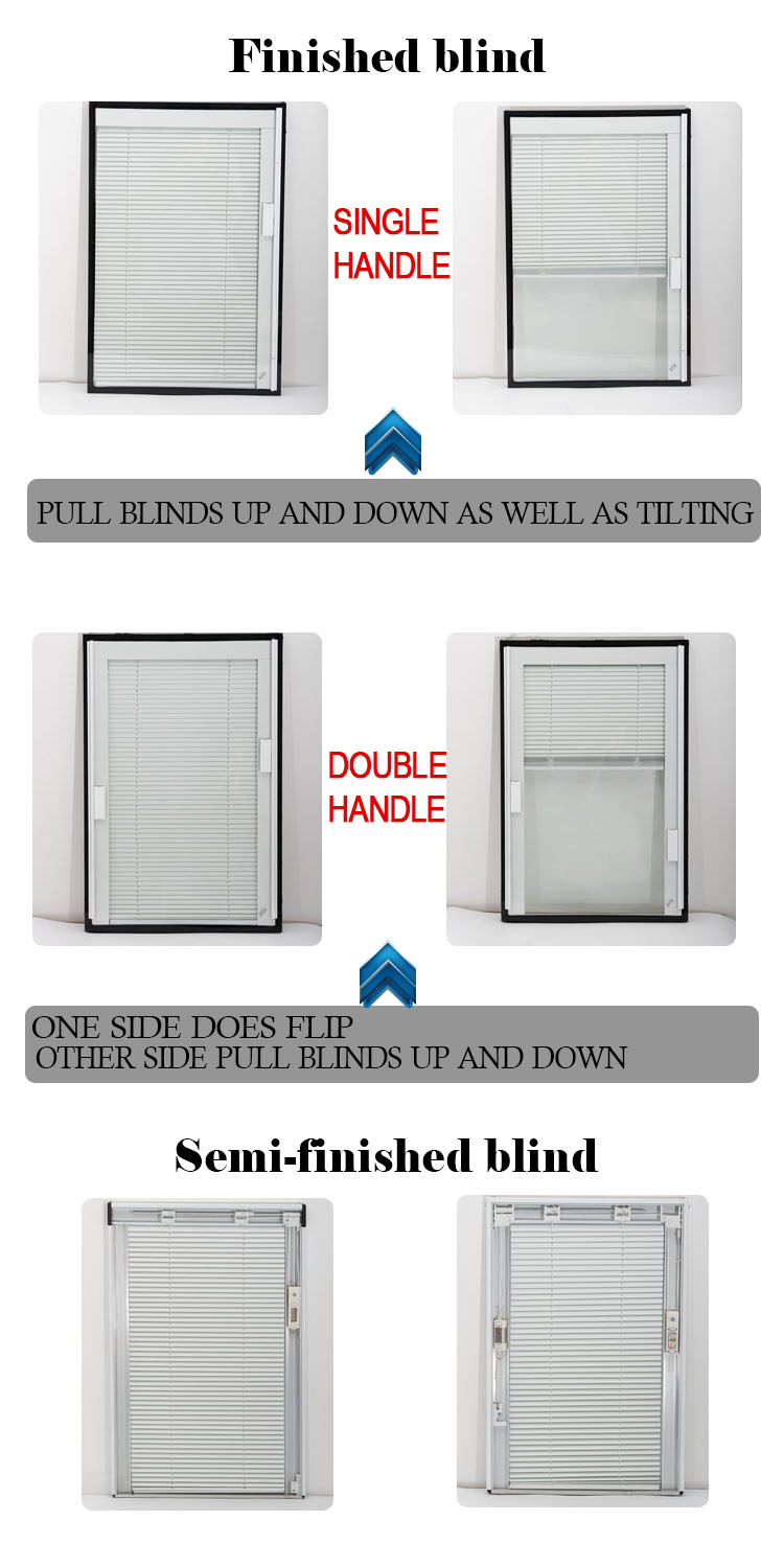 DISPLAY OF INTEGRAL BLINND DOUBLE GLAZING