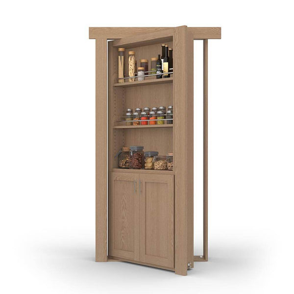 Cabinet Organizers - Kitchen Cabinet Wire Door Mount Spice Rack by Rev-A-Shelf | KitchenSource.com