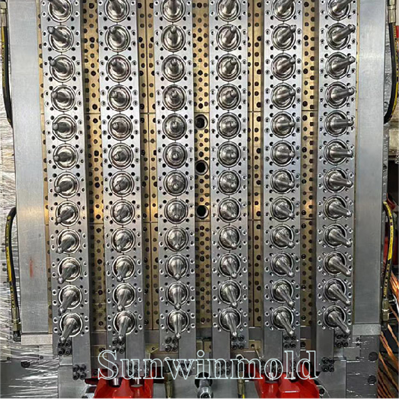 72 Cavity PET Preform Mould