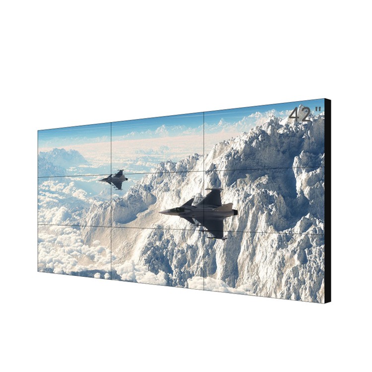  New Original Korea Super Narrow Bezel Lcd Video Wall Advertising For Mall