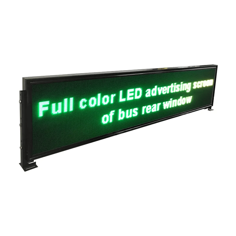 P5 bus rear window LED display screen