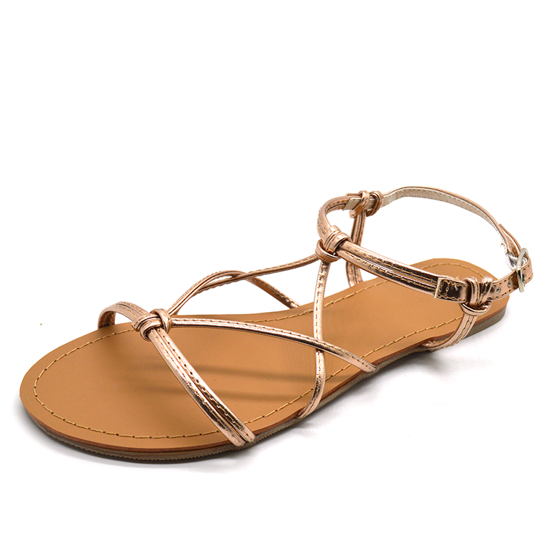Women's Ladies' Flat Sandals Casual Strappy Sandal 