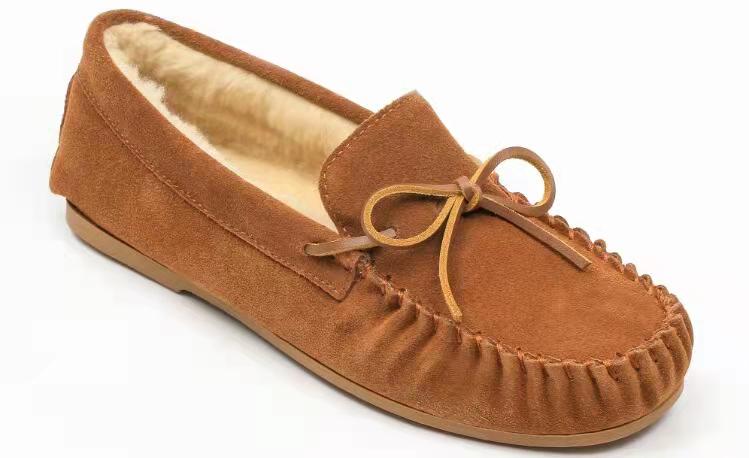 Men's Moccasin Slippers Indoor Outdoor Shoes