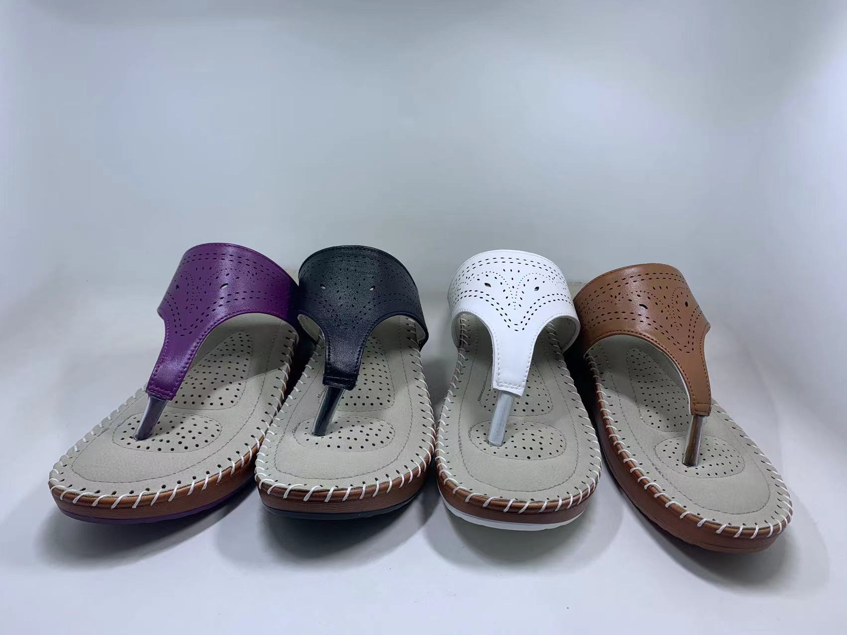 Flip Flops Sandals for Women Comfortable Walk Summer Wedge Sandal