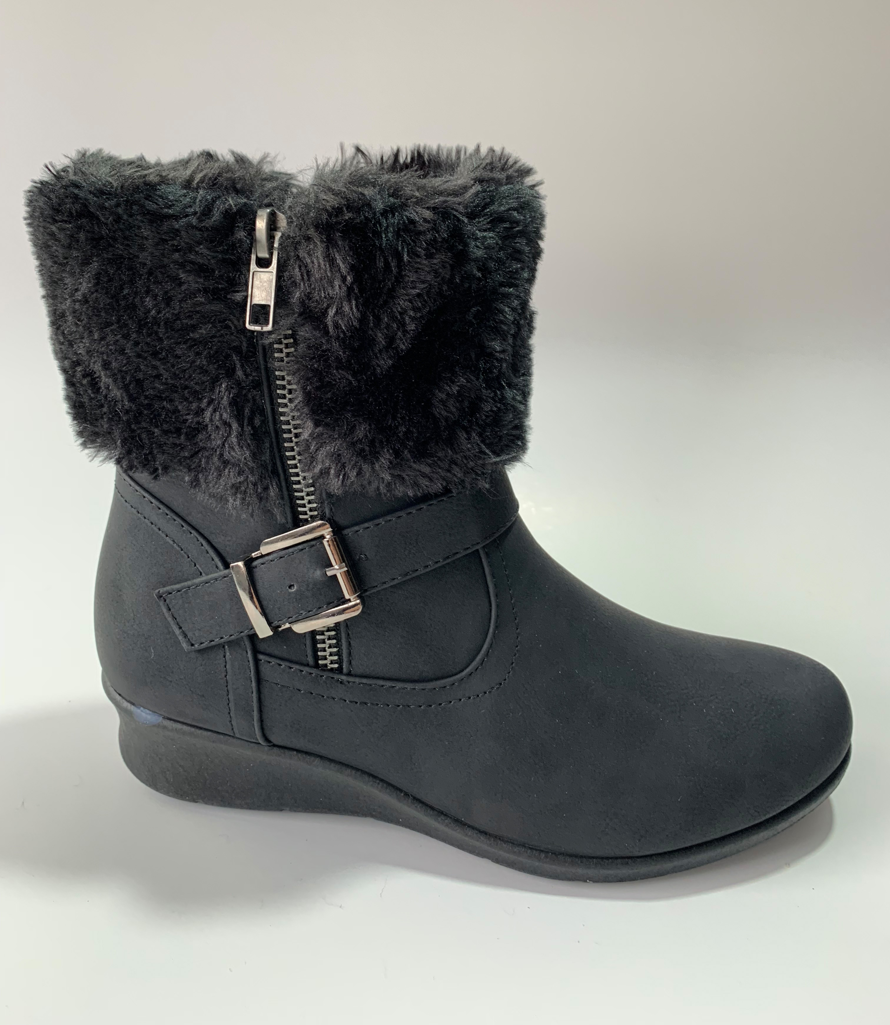 Women's Girls' Warm Fur Snow Boots