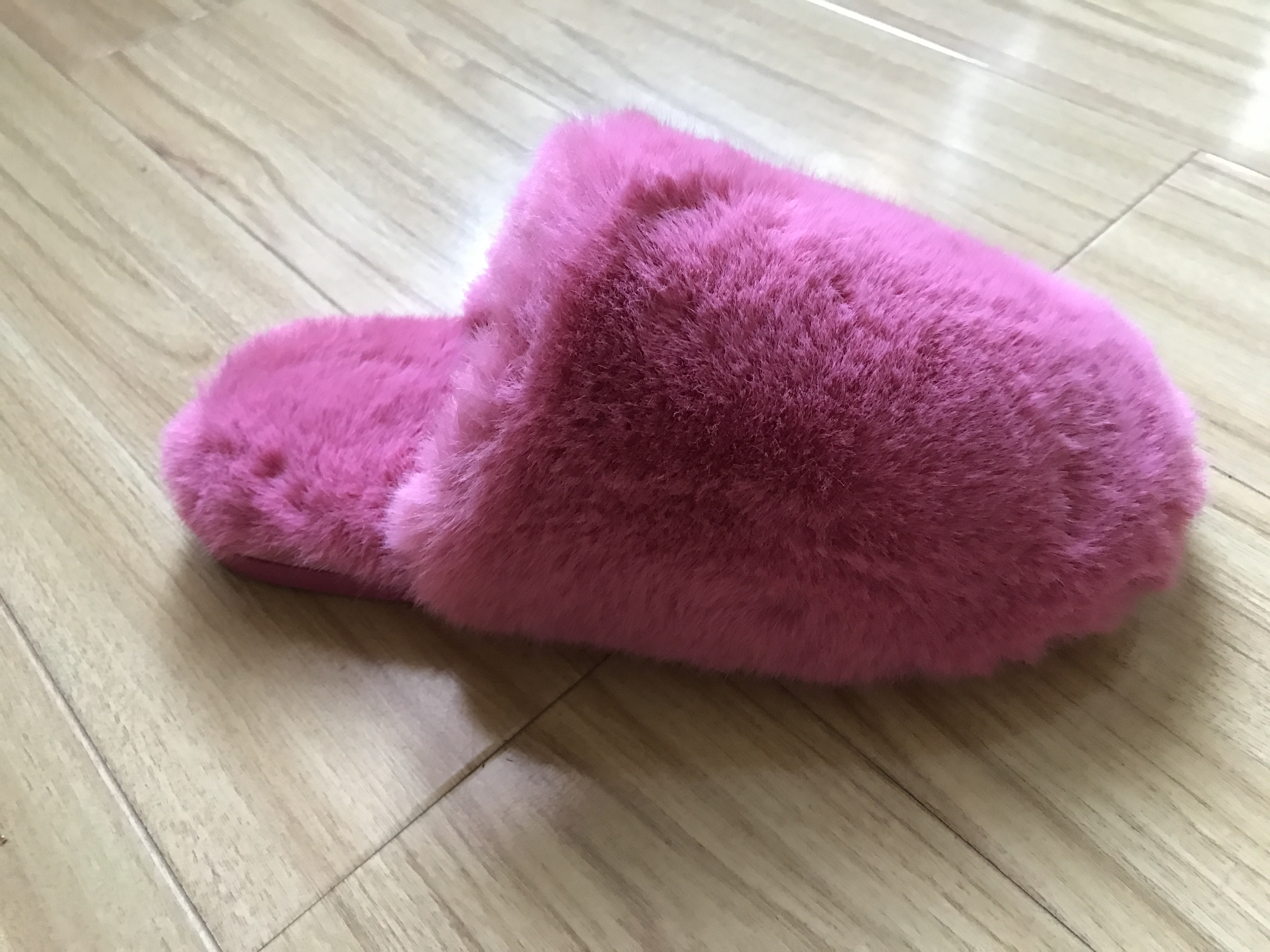 Women's Gilrs' Warm Plush Indoor Slippers