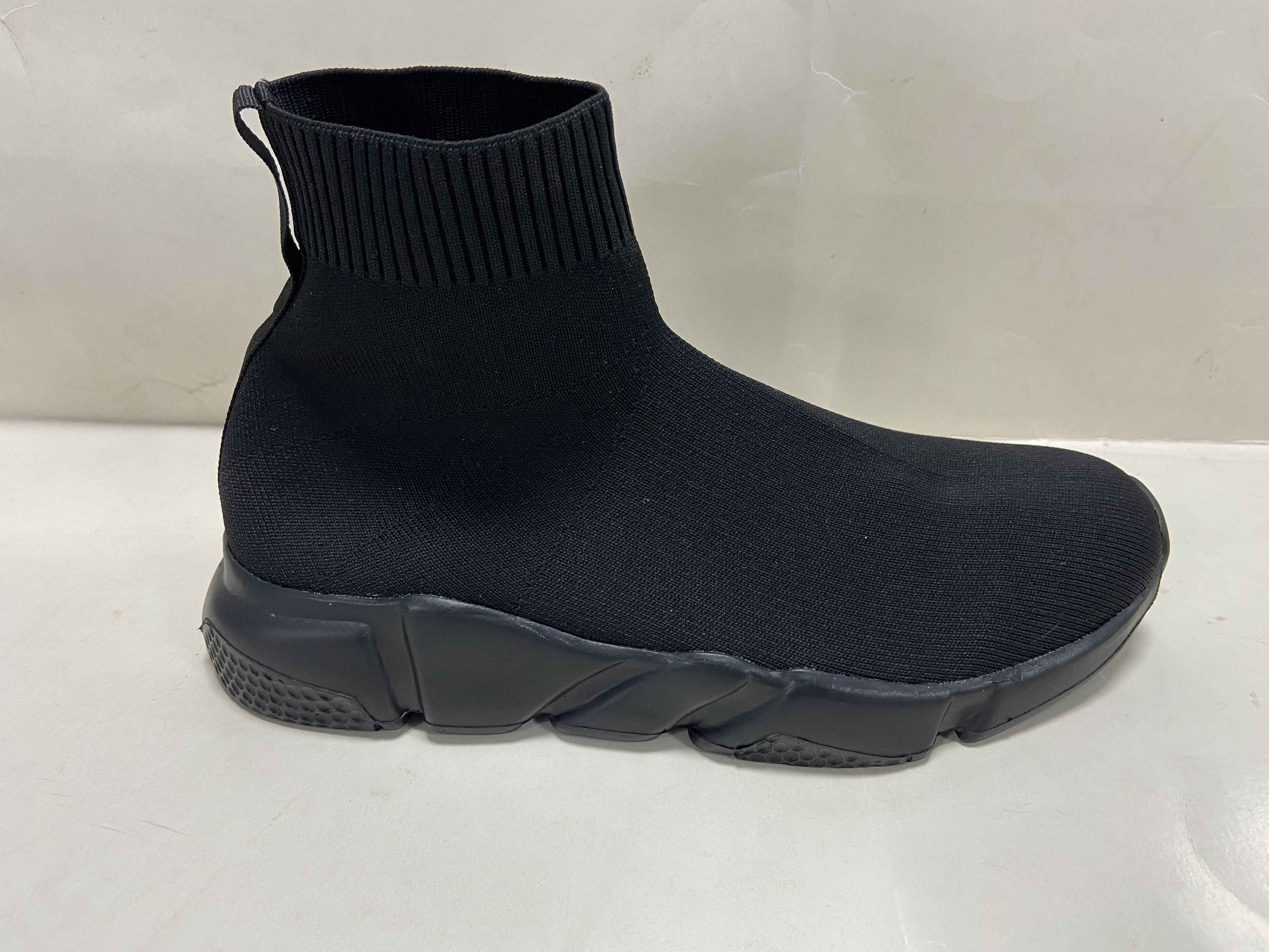 Men's Boys' High-Top Sock Sneaker with Extra Ankle Support Slip-On Shoes