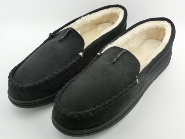 Men's Moccasin Slippers  Slip On Casual Shoes