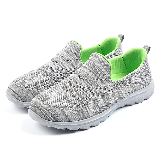 Women's Fly Knitted Sneakers Slip On Casaul Shoes 