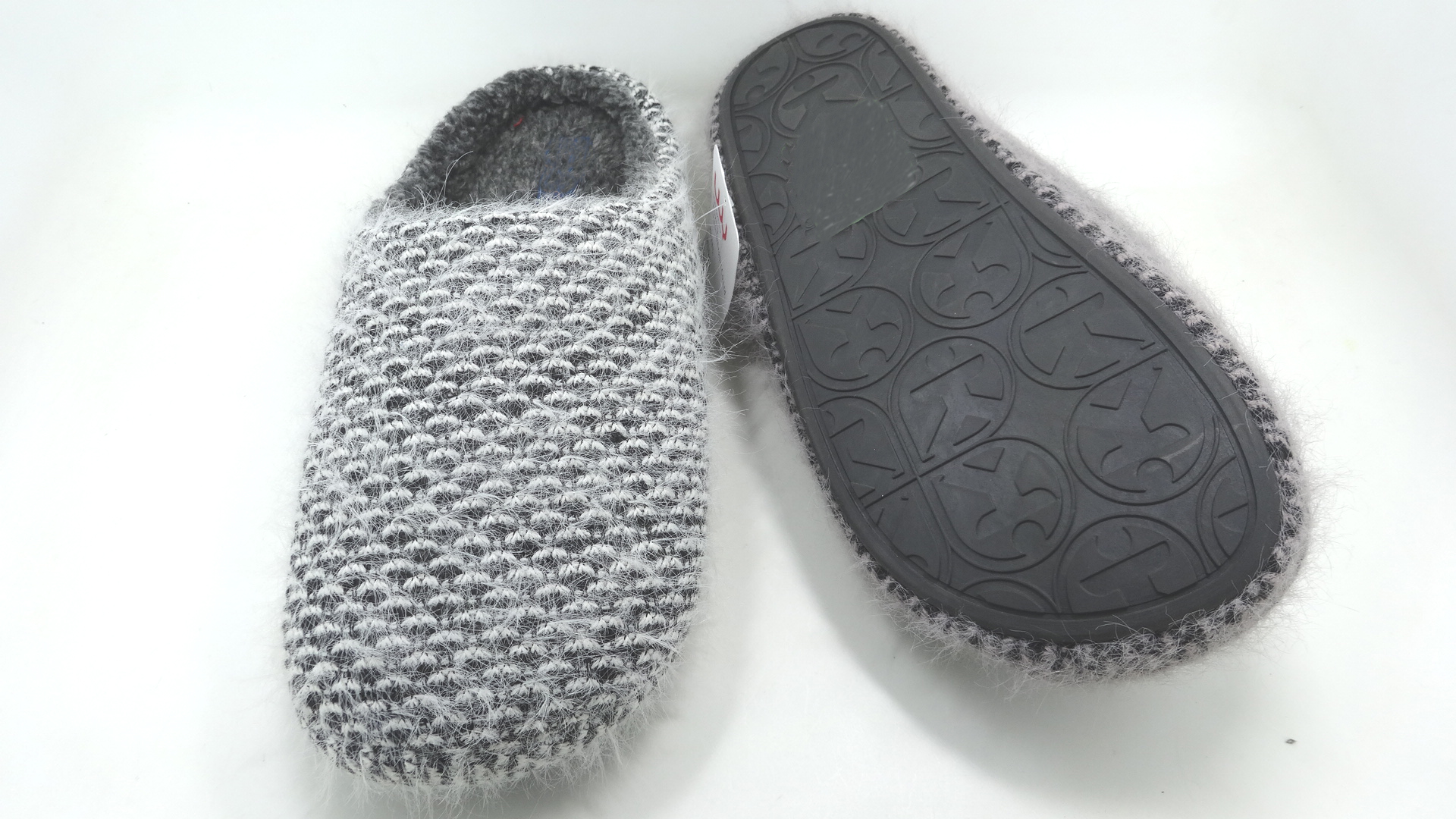  Men's  House Knitted Slippers, Cozy Bedroom Indoor Slip on Shoes 