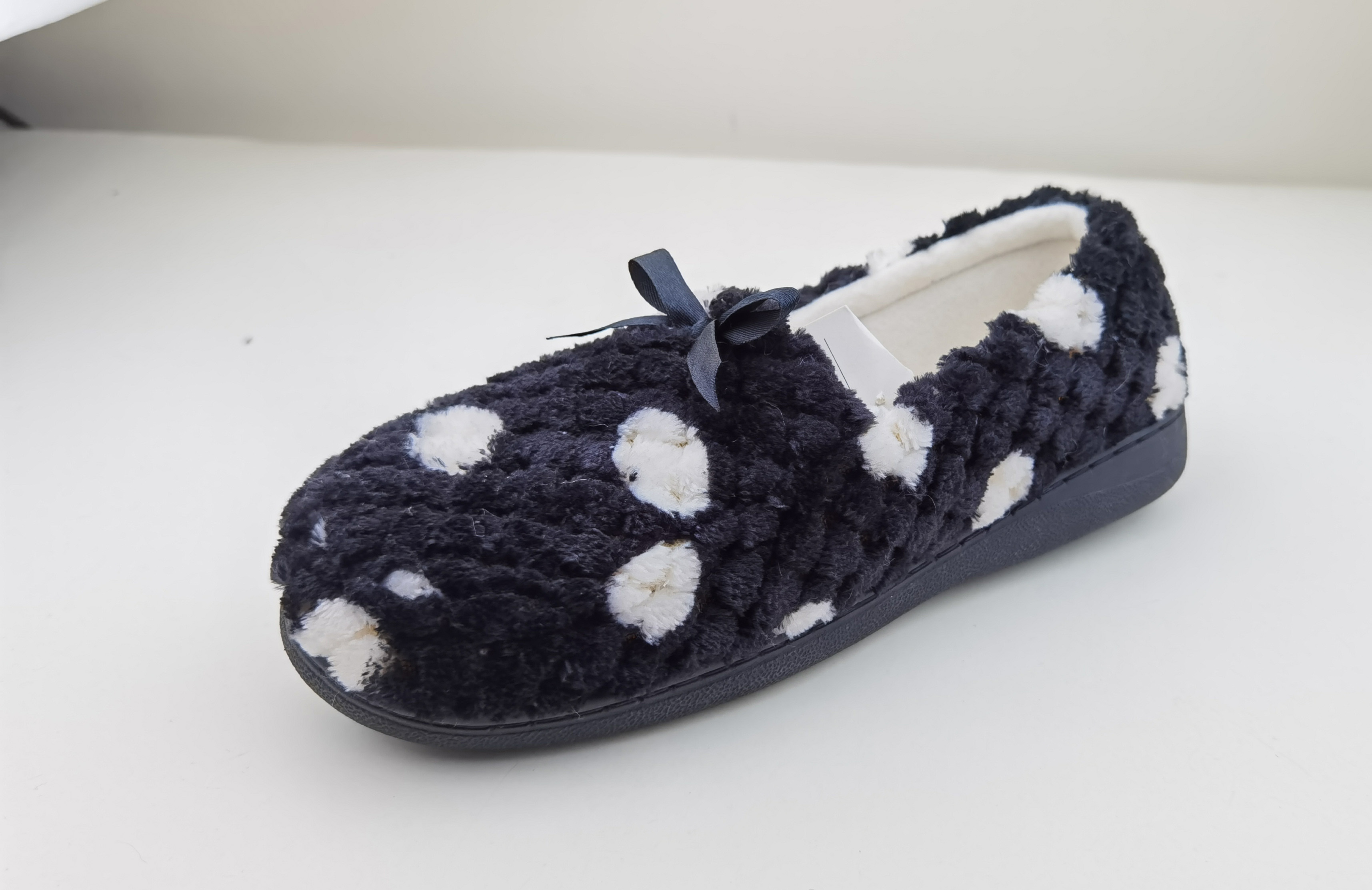 Women's Warm Slippers Coral Fleece Moccasin Indoor Outdoor Slipper Shoe 