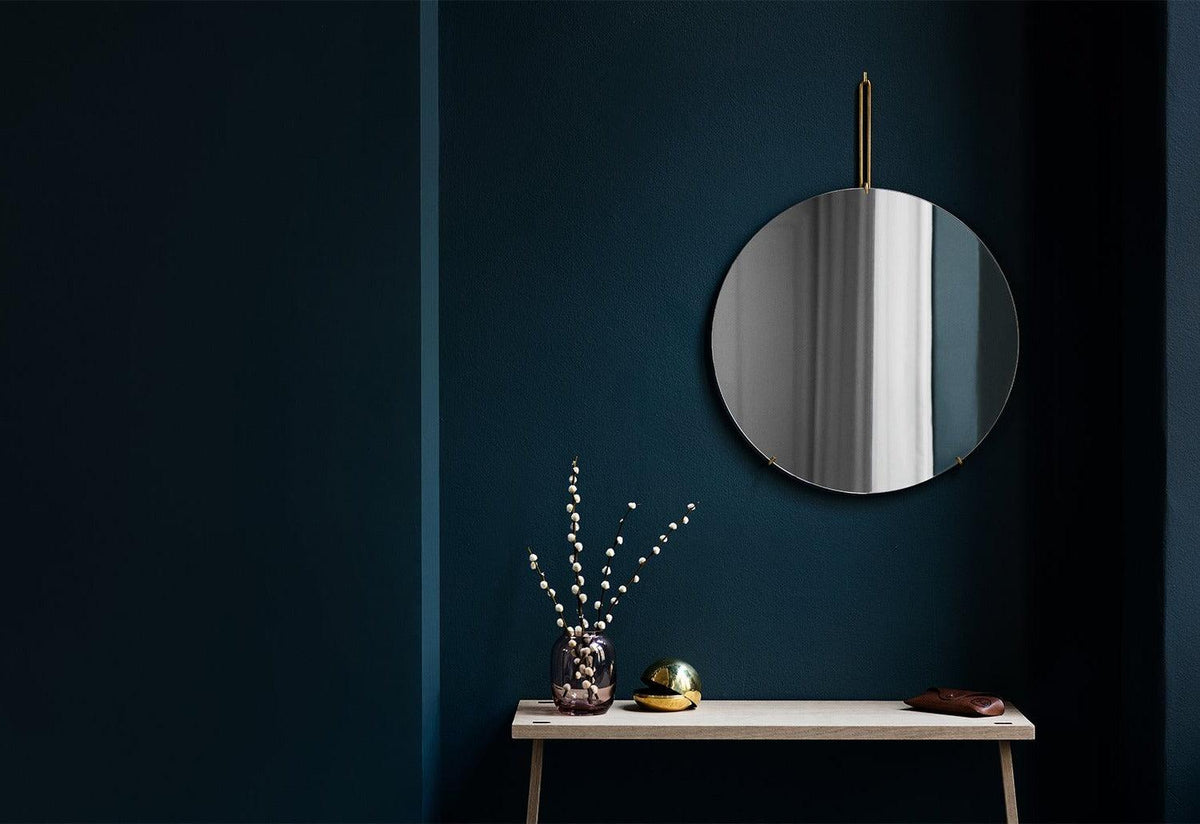 60cm Frameless Round Wall Mirror Home Living Store