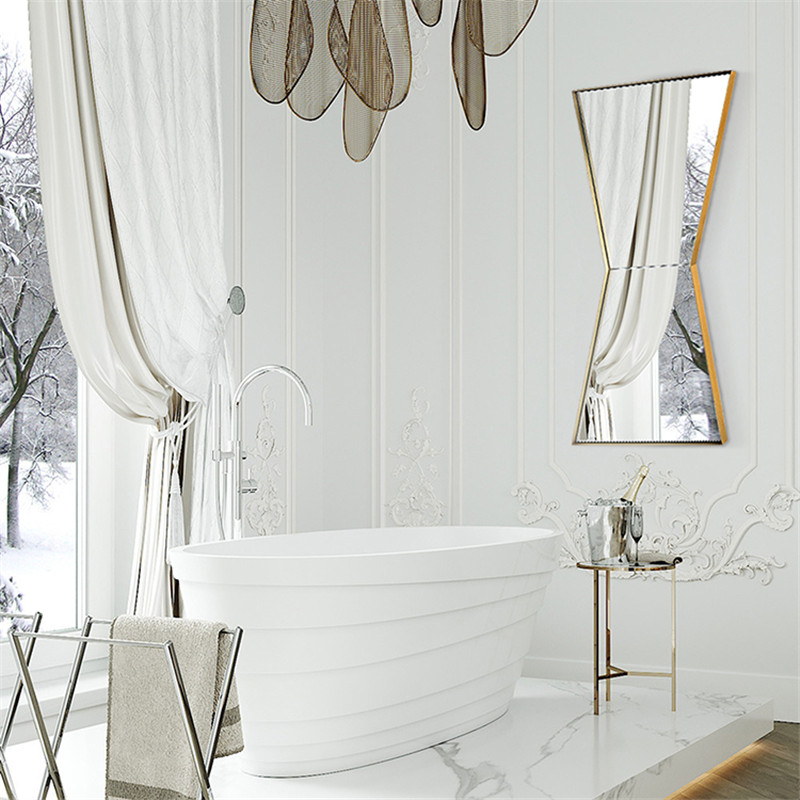 Stunning Floor Mirror with Exquisite Filigree Design