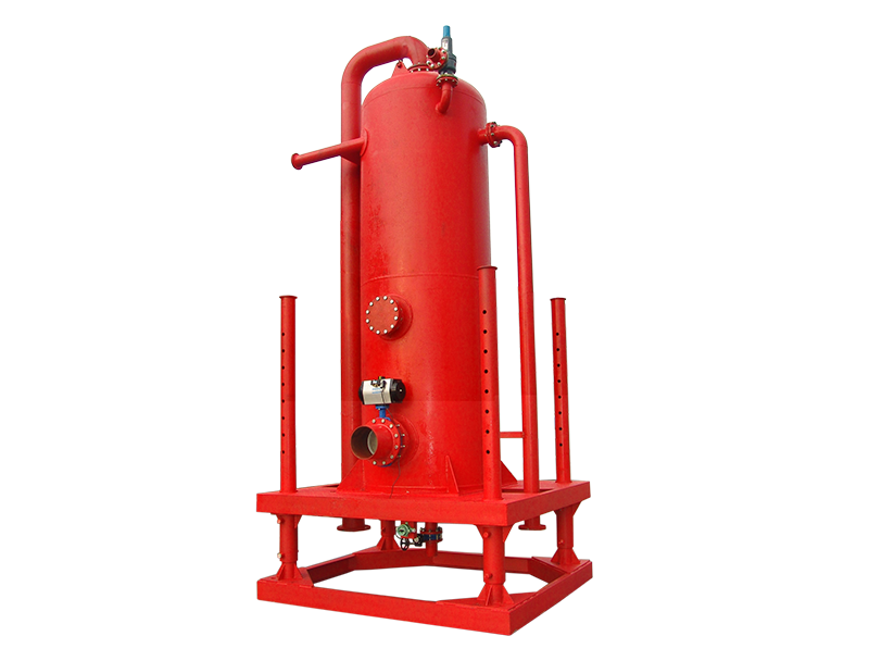 Mud gas separator for Drilling Fluids System