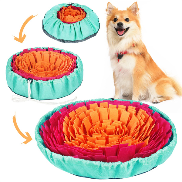 Interactive Sniff Mat Slow Feeding and Treat Mind Snuffle Mat for Dogs