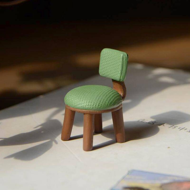 1:12 Modern Miniature Green Retro Velvet Sofa A WeeBitTeeny Modern Mini's