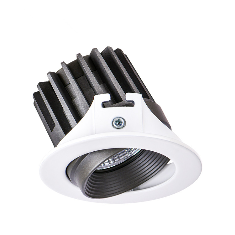 HOT Die-casting Adjustable Deep Antiglare Design LED COB 6/9/18/30W Project Recessed Spotlight LED Ceiling Spotlight