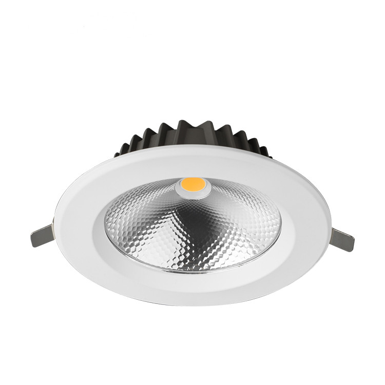  CB CE Aluminum LED COB 7/10/20/30/40W Recessed Downlight for Commercial Projects