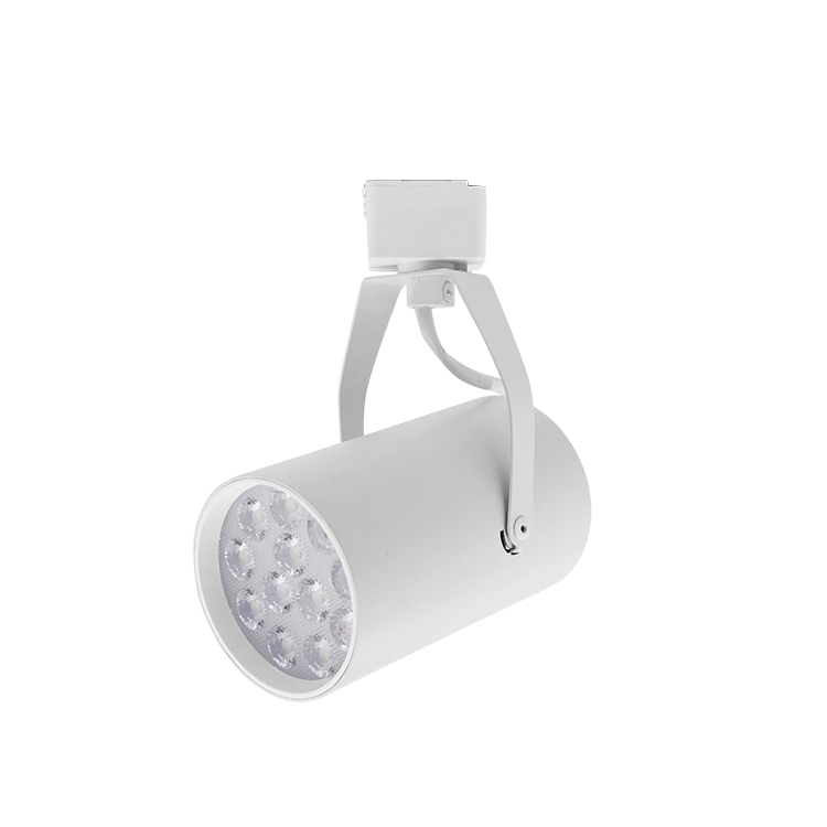 Flexible Rotation Aluminum Black White LED 5/12/24W Adjustable Track Light Track Spotlight with Honeycomb
