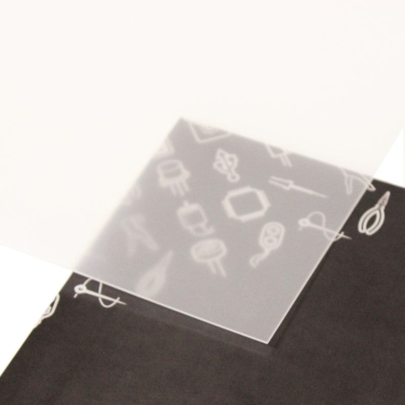 Frosted Polypropylene Sheet 0.73mm x 1100mm x 650mm Kitronik Ltd