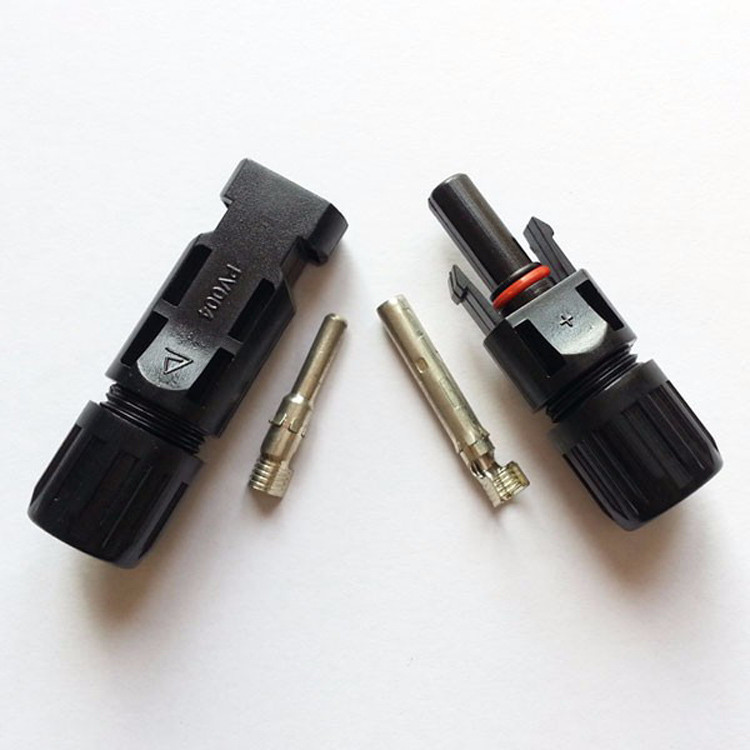  Weatherproof Solar Cable Connector for Outdoor PV Installations.