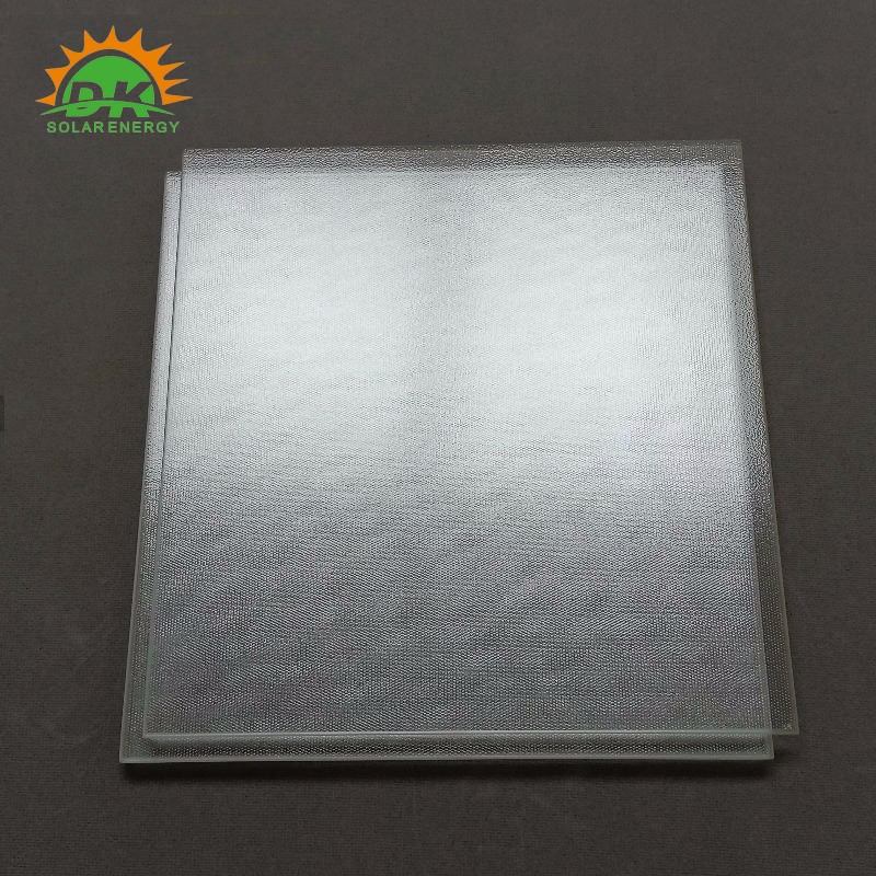 Coated solar cell glass-tempered and durable