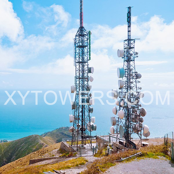 Microwave Tower/Radio Broadcasting TV Steel Tower