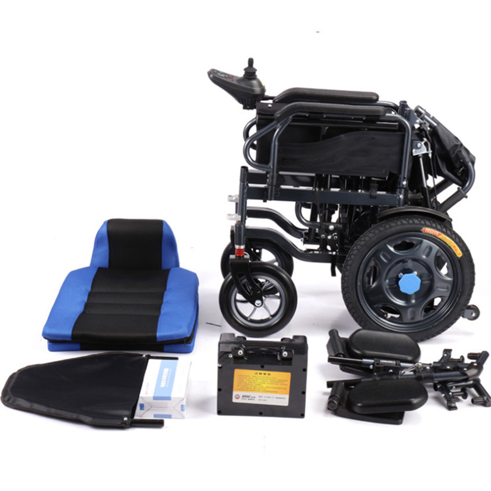 Youhuan electric reclining wheelchair for Adutls Foldable Motorized Power Wheel Chair