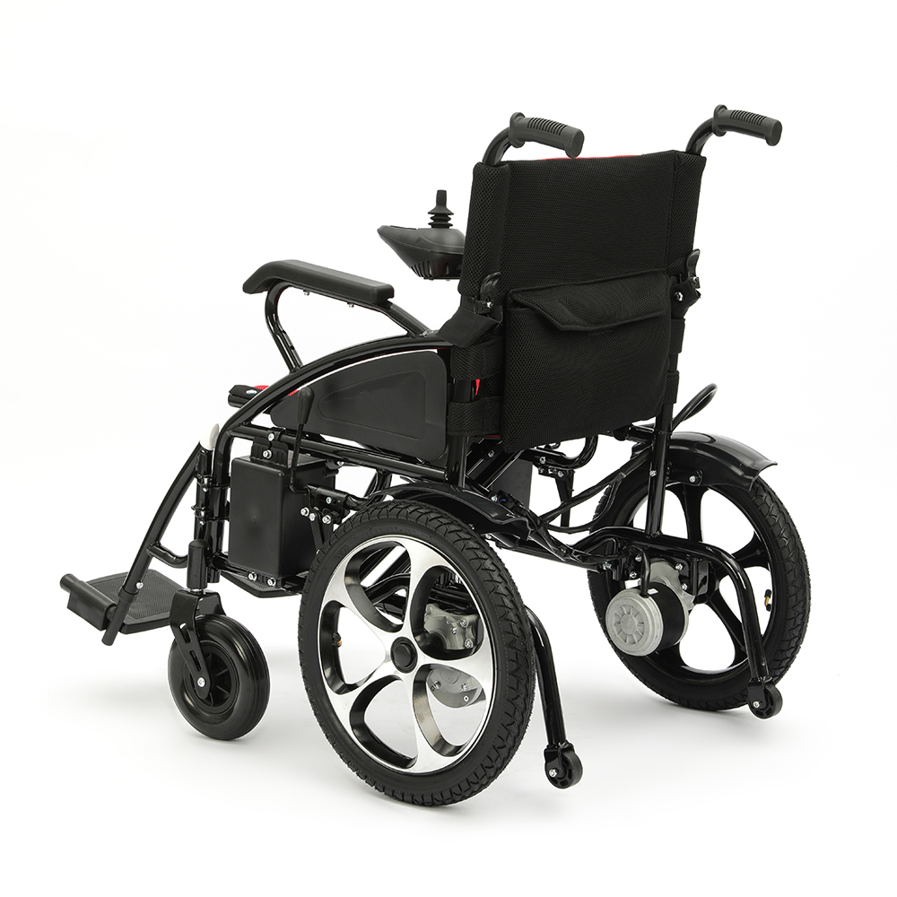 Steel Power Wheelchair Electric Folding Lightweight Wheelchair YH-E6011