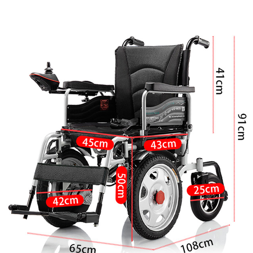 Electric Power Foldable Lightweight Wheelchair