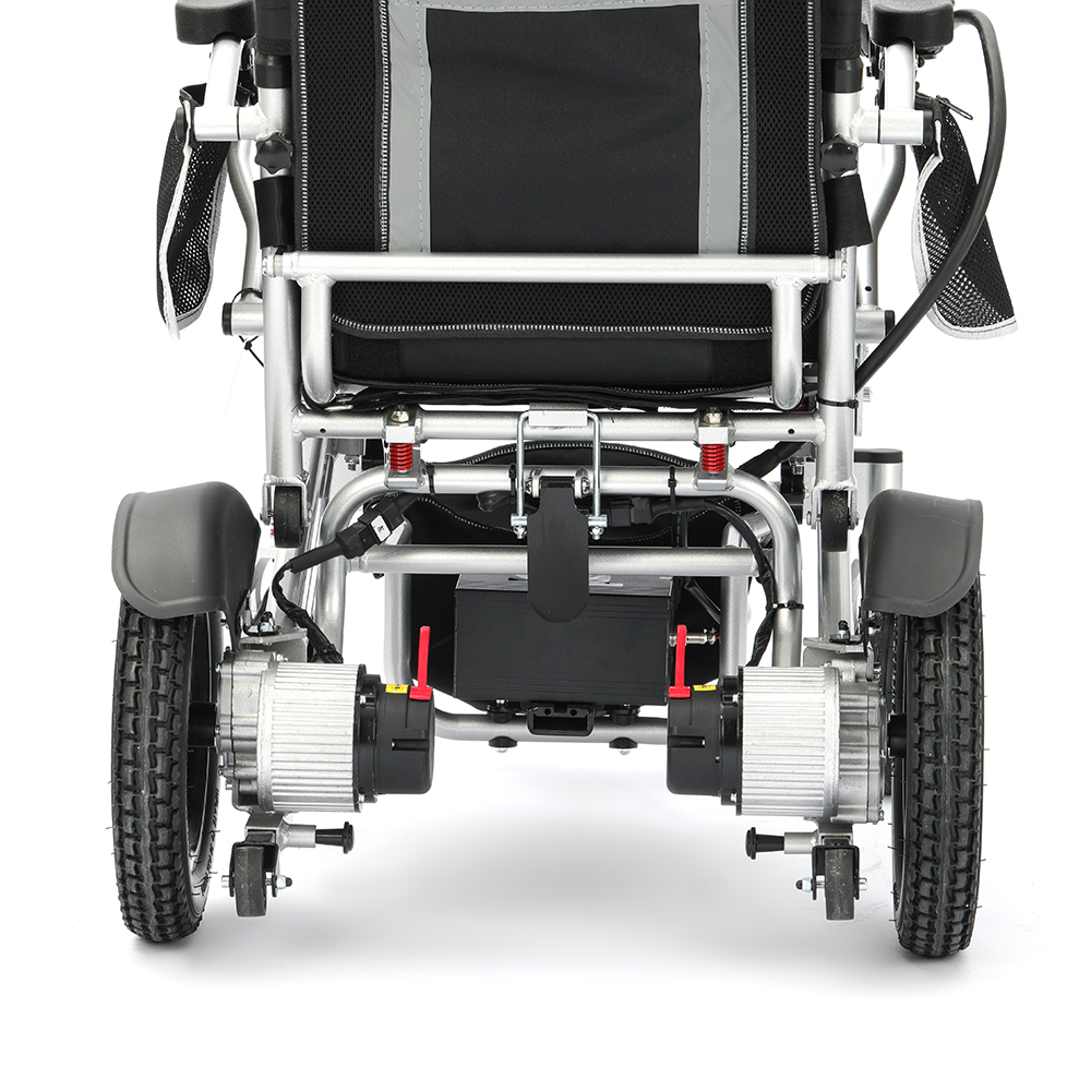 1Aluminum Alloy ligthweight and portable electric wheelchair fot Adults YH-E7001