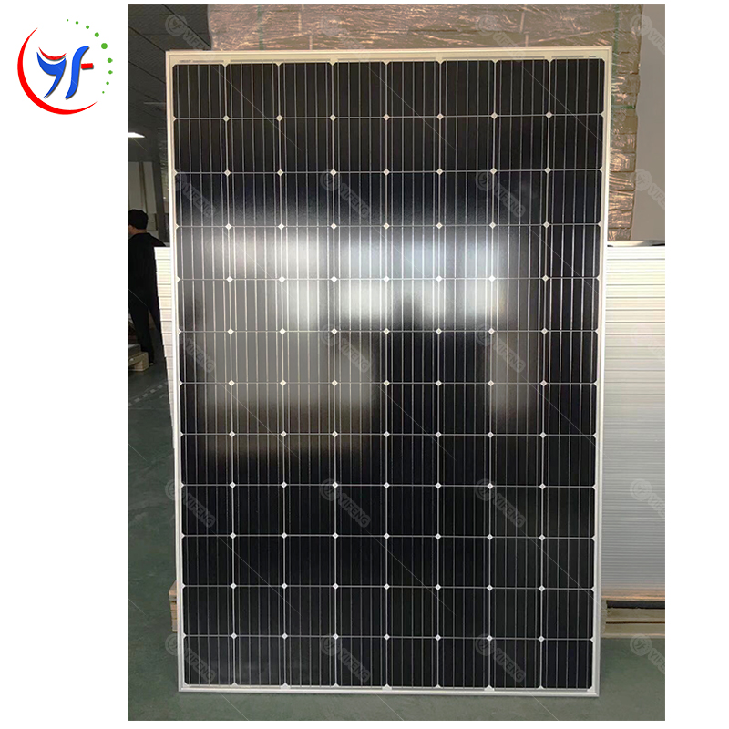 High Efficiency Bifacial Solar Panel Double Glass 550w Half Cell Monocrystalline Silicon Solar Panel