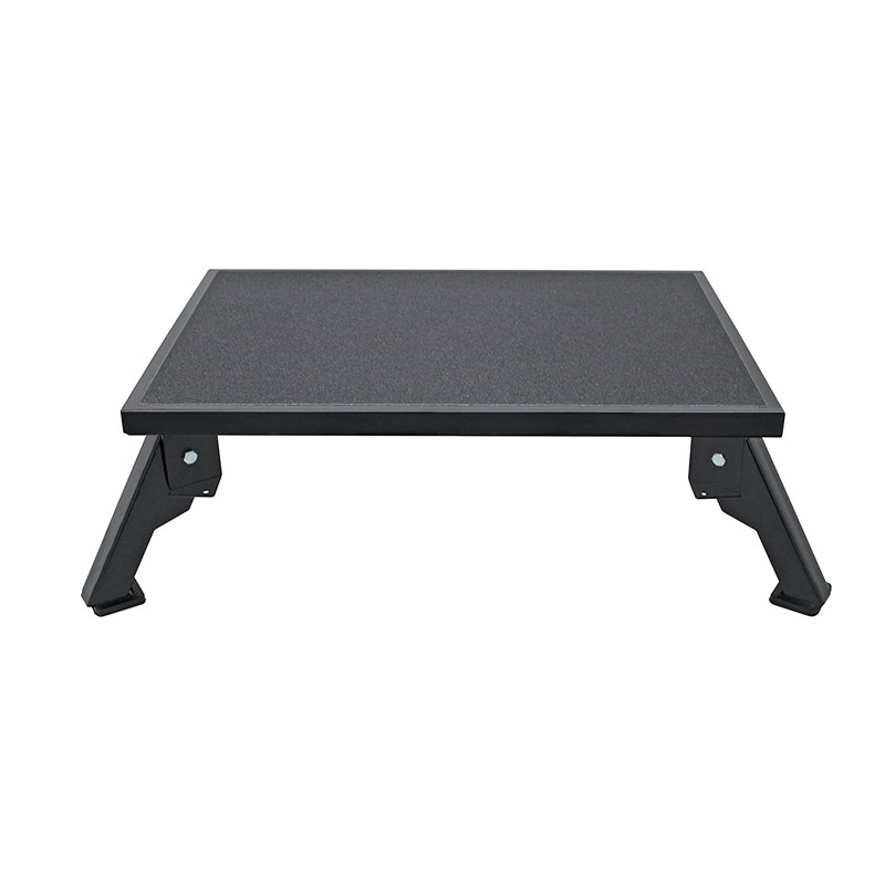 Platform Step, X-Large 24" W x 15.5" D x 7.5" H - Steel, 300 lbs. Capacity, Black