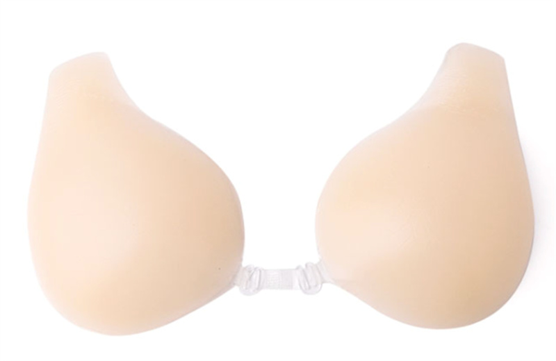 Women Reusable silicone Breast light covered Lift Up Bra Drop type Breast Nipple Pies Drop type Bra nipple cover Silicone bra