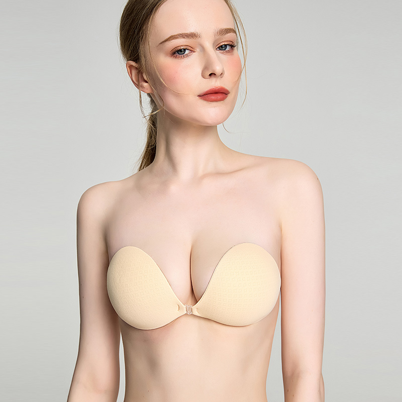 Invisible Bra/Silicone invisible bra/Strapless invisible sticky push up bra
