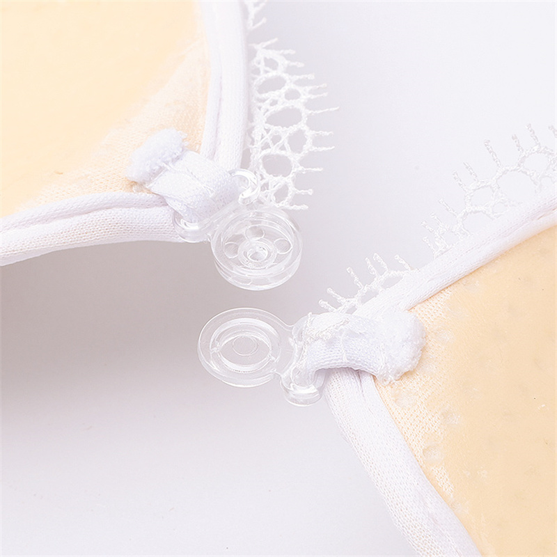 White Lace Charming Invisible Adhesive Bra For Wed08