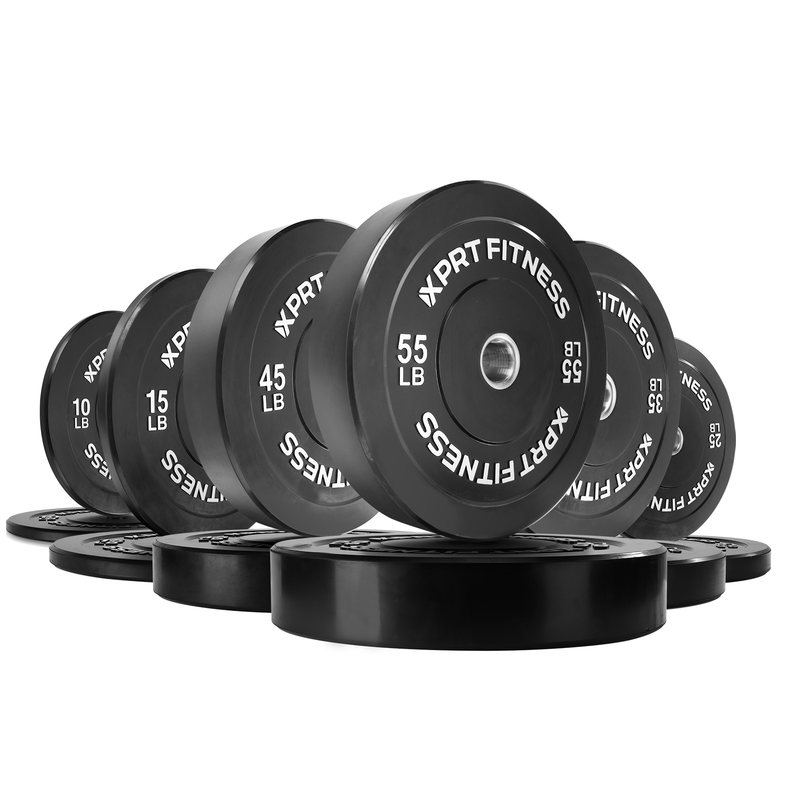 Rubber Weight Plate With 2-inch Steel Hub For Strength Training