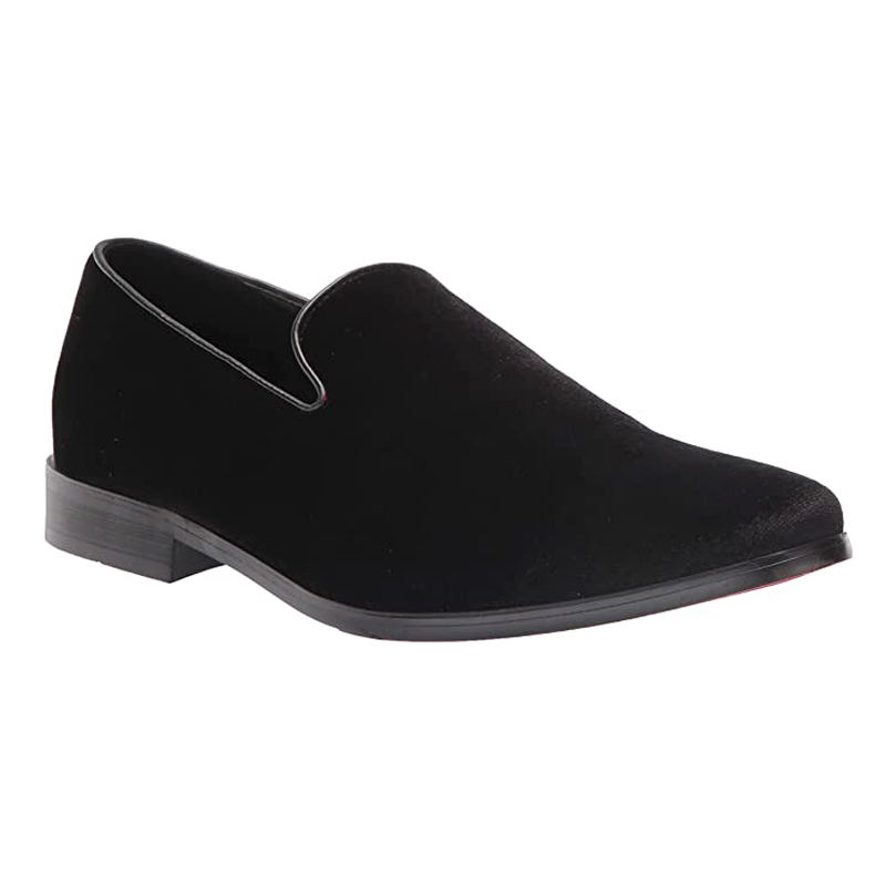 Men's Slip-On Casual Velvet Loafer On T-unit Sole Shoes